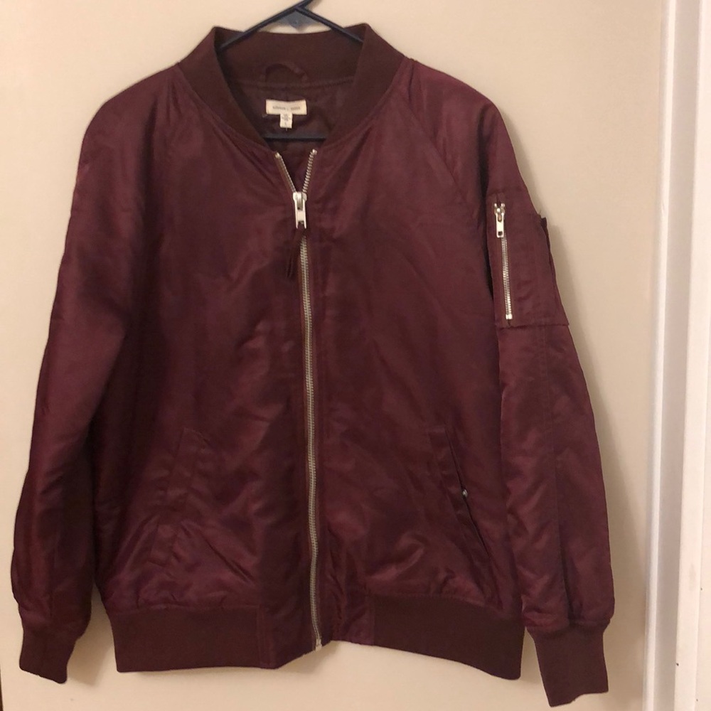 Women’s Bomber Satin Jacket